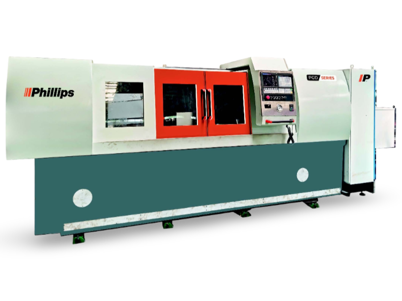 Phillips Deep Hole Drilling - Single Axis CNC Gun Drilling Machine - PGD Series