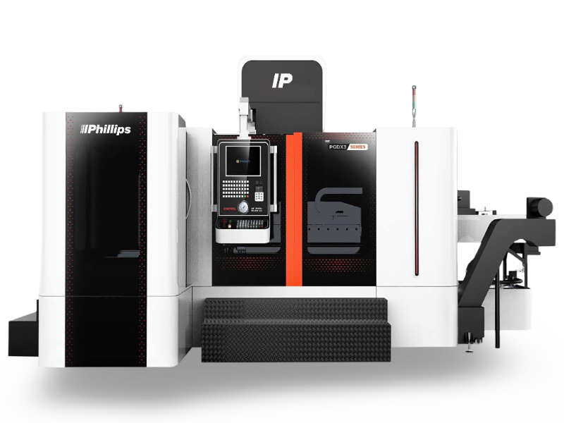 Phillips Deep Hole Drilling - Three Axis CNC Gun Drilling Machine - PGDX3 Series